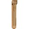 Ekena Millwork Traditional Arts and Crafts Rough Sawn Bracket w/ Offset Brace, Western Red Cedar, 6"W x 36"D x 36"H BKT0604X36X36TRA03RWR - alternate 4